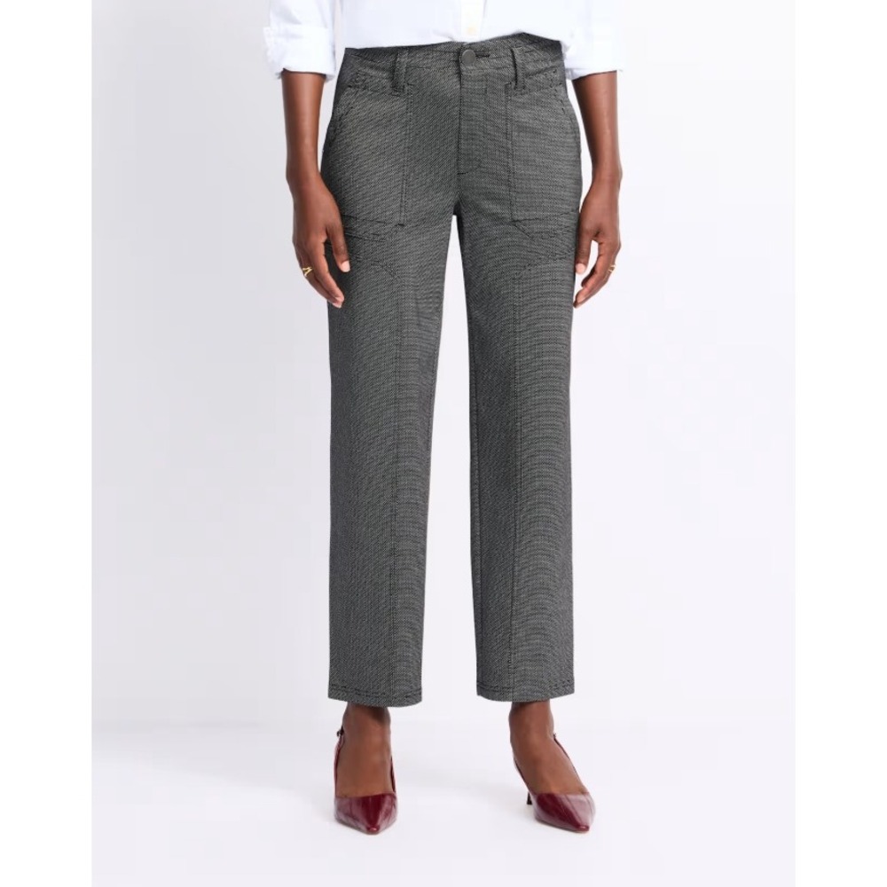 Democracy Ab-solution Skyrise Patched Trouser Pants Grey Size 12 Stitch Fix